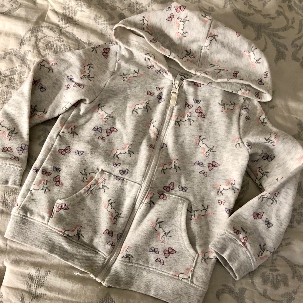 Carters Fleece Hoodie Like NEW